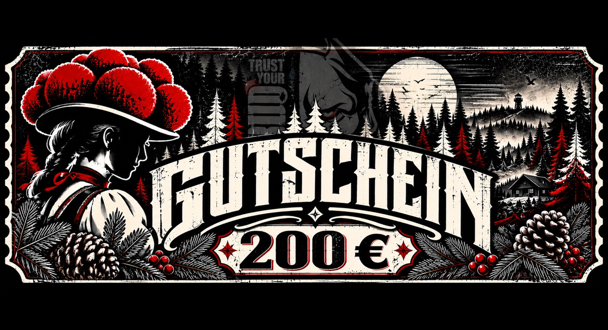 TRUST YOUR BLOOD GIFT CARD 200€