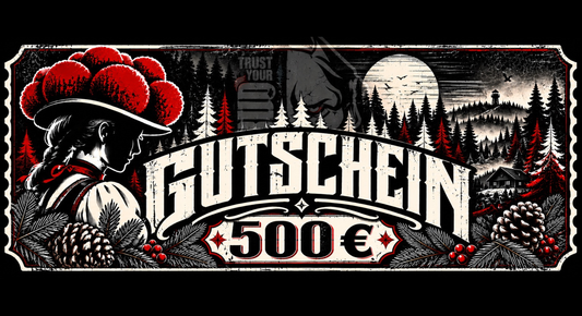 TRUST YOUR BLOOD GIFT CARD 500€