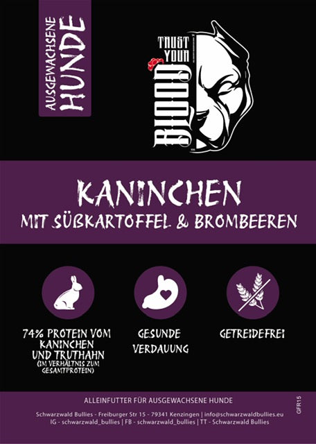 TRUST YOUR BLOOD KANINCHEN ADULT