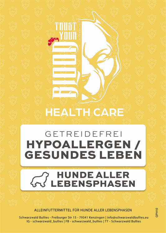 TRUST YOUR BLOOD HEALTH CARE HYPOALLERGEN ADULT + WELPEN